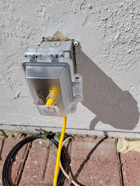 how to fix corroded outdoor electrical box in stucco|stucco box installation.